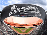 Atlanta Braves Ring Black & Rose Gold Tungsten Wedding Ring Sizes 5 - 13 #atlanta #braves