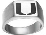 Miami Hurricanes Ring Silver 10mm Band | Sizes 8-12 #miami #hurricanes #TheU