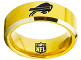 Buffalo Bills Ring Bills Mafia Gold & Silver Wedding Band | Sizes 4-17 #bills #mafia