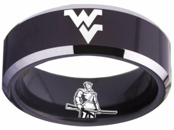 West Virginia University Ring WVU Mountaineers logo Ring #WVU #westvirginia