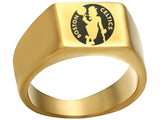 Boston Celtics Ring Gold 10mm Ring Sizes 8-12 #boston #celtics