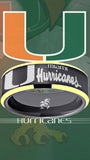 Miami Hurricanes Ring Black & Gold Wedding Band | Sizes 6-13 #miami #hurricanes #TheU