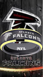 Atlanta Falcons Ring Black & Gold Wedding Band | Sizes 6 - 13 #atlanta #falcons #nfl