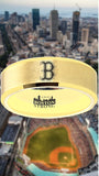 Boston Red Sox Ring Red Sox Wedding Ring Matte Gold Sizes 6 - 13 #boston