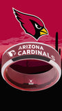 Arizona Cardinals Ring Red & Silver Wedding Band | Sizes 4 - 17 #arizonacardinals #nfl