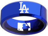 LA Dodgers Ring | Blue Wedding Band | Sizes 6-13 #dodgers