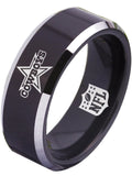 Dallas Cowboys Ring Black Ring 8mm Tungsten Ring #cowboys