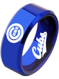 Chicago Cubs Ring All Blue Wedding Ring | Sizes 6-13 #cubs