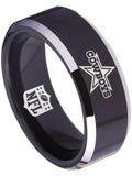 Dallas Cowboys Ring Black Ring 8mm Tungsten Ring #cowboys