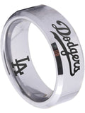 LA Dodgers Ring | Silver Wedding Band | Sizes 4-17 #dodgers