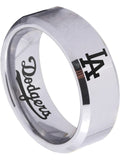 LA Dodgers Ring | Silver Wedding Ring | Sizes 4-17 #dodgers