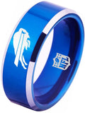 Buffalo Bills Ring Blue & Silver Wedding Band | Sizes 4-17 #buffalo #bills